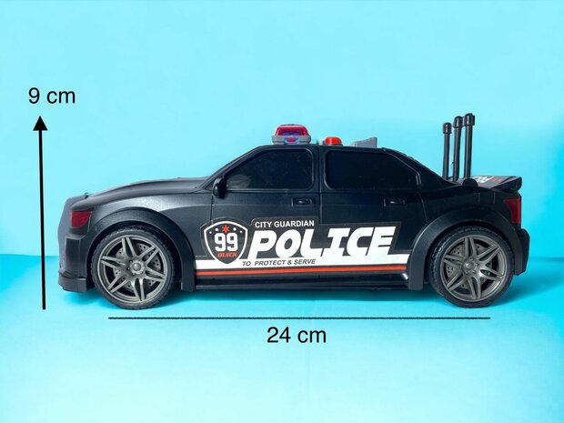 Voiture de police USA avec lumi&egrave;re et son 24cm