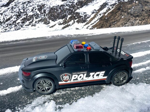 Voiture de police USA avec lumi&egrave;re et son 24cm