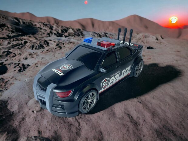 Voiture de police USA avec lumi&egrave;re et son 24cm