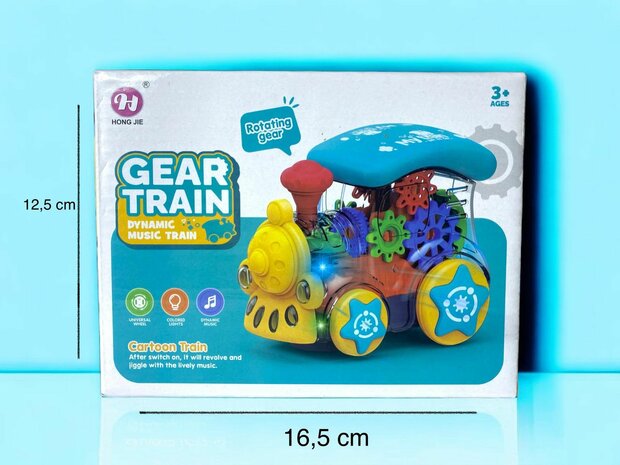 GEAR TRAIN TOYS 17 cm.