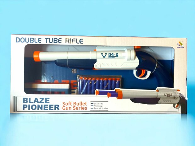jouets de balle en caoutchouc souple de fusil de chasse - jouets de balle en caoutchouc souple de fusil de chasse 42 cm