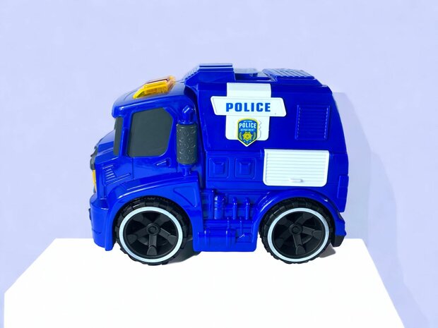 AMBULANCE TOY VEHICLE 19.5CM WITH SIREN SOUND AND LIGHTS