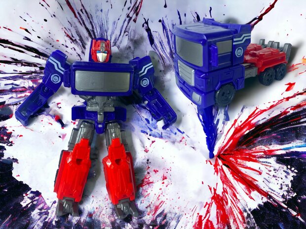 Transform Optimus Prime speelgoed, deformated car robot, transformeable car, auto speelgoed 2 in 1