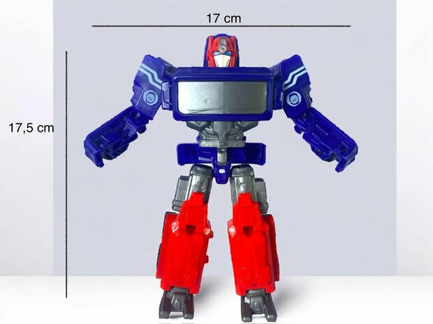 Transform Optimus Prime speelgoed, deformated car robot, transformeable car, auto speelgoed 2 in 1