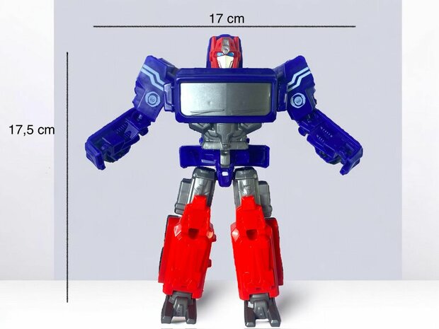 Transform Optimus Prime toy, deformated car robot, transformeable car, car toy 2 in 1