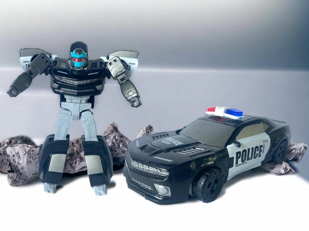Transform Optimus Prime speelgoed, deformated car robot, transformeable car, auto speelgoed 2 in 1D
