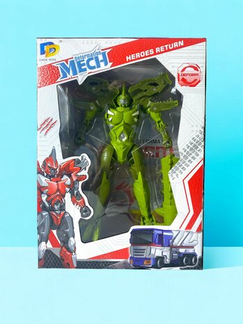 Transform Optimus Prime toys, deformated dino robot, transformeable dino, dinos toys 2 in 1.