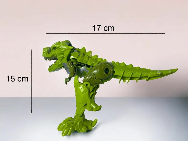 Verwandeln Sie Optimus Prime-Spielzeuge, deformierten Dino-Roboter, verwandelbaren Dino, Dinos-Spielzeug 2 in 1.