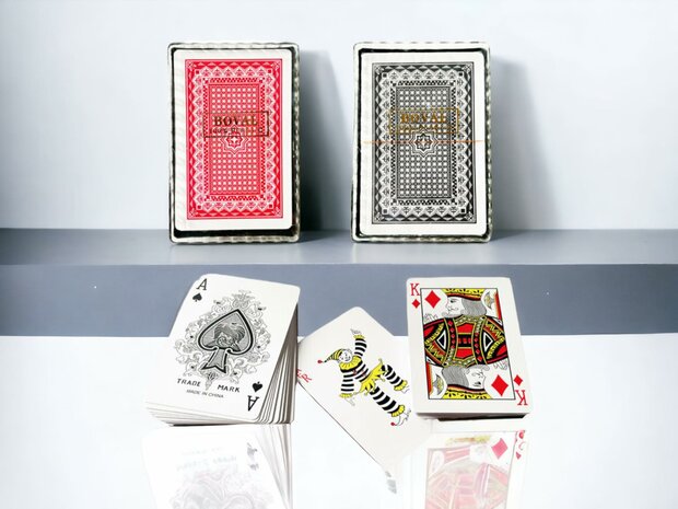 Playing card - waterproof - 100% plastic - BOVAL