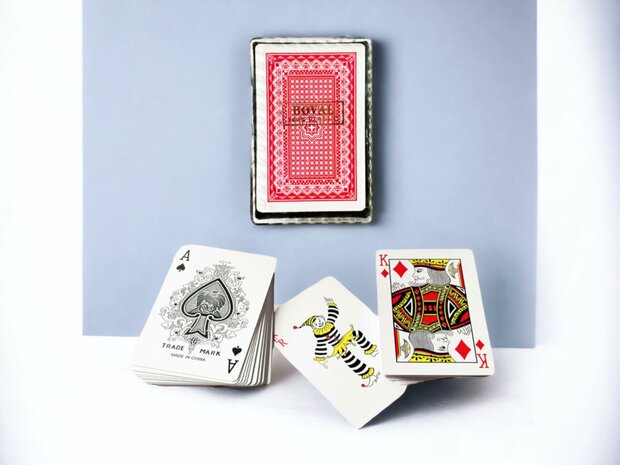 Spielkarten-Set &ndash; wasserdicht &ndash; 100 % Kunststoff &ndash; BOVAL