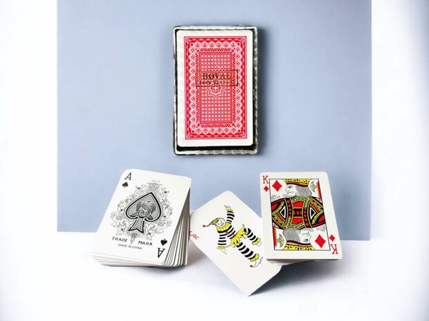 Playing card - waterproof - 100% plastic - BOVAL