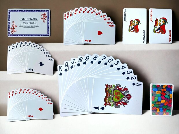 Playing card high quality waterproof 100% HIGH PLASTIC