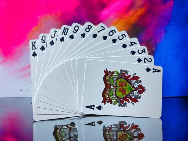 Playing card high quality waterproof 100% HIGH PLASTIC A