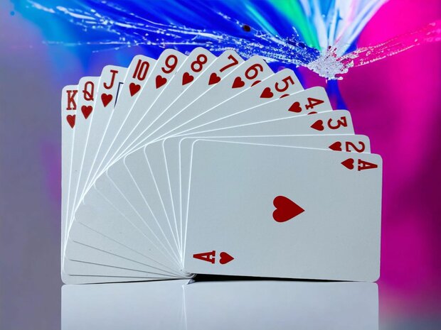 Playing card high quality waterproof 100% HIGH PLASTIC A