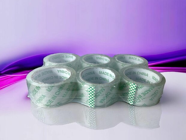 Adhesive tape 50m Packing tape Colourless