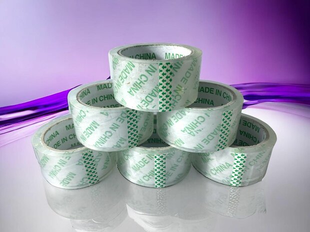 Adhesive tape 50m Packing tape Colourless