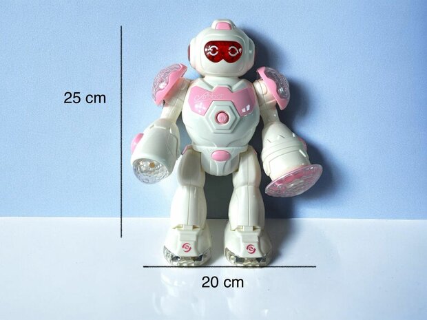 Toy robot Super Warrior - LED light and sound The Future Robot 25CM