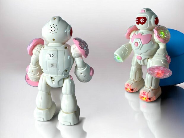 Toy robot Super Warrior - LED light and sound The Future Robot 25CM