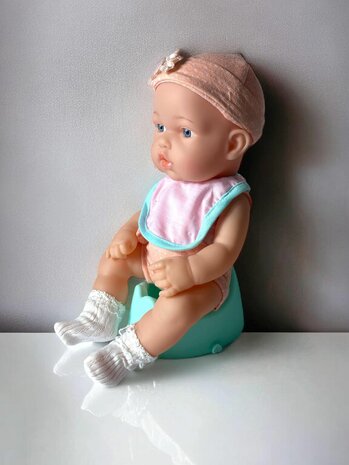 Schattige baby pop + accessoires - 32CM My lucky doll