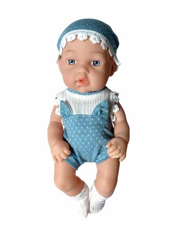 Cute baby doll + accessories - 32CM My lucky doll