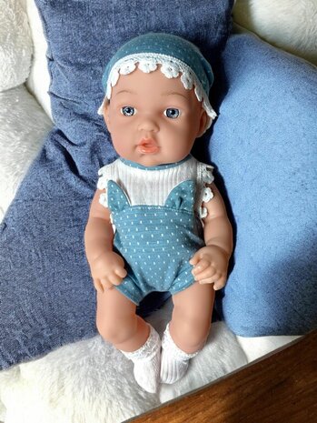 Schattige baby pop + accessoires - 32CM My lucky doll