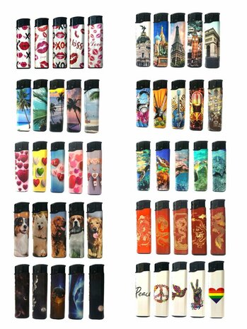 Lighters Click 50 pieces.