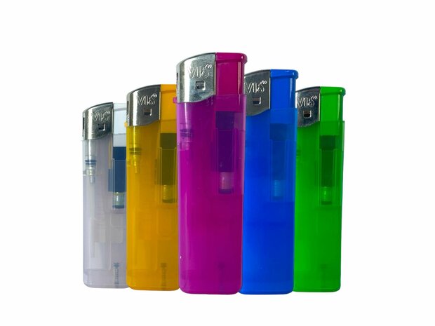 Click Lighters - 25 pieces in tray and refillable