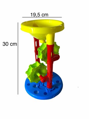 Strand Sandspielspielzeug Spaten Sanduhr Eimer Kinder Rollenspiel - 6 St&uuml;ck