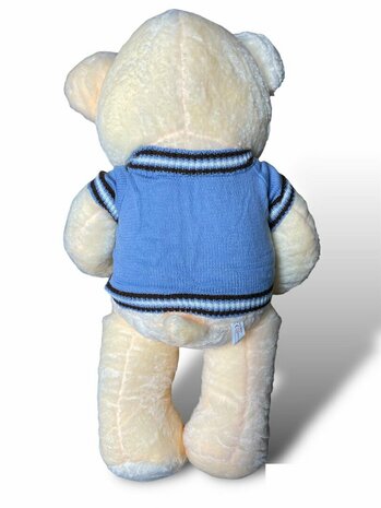 Knuffelbeer Teddybeer plus met shirt 75cm