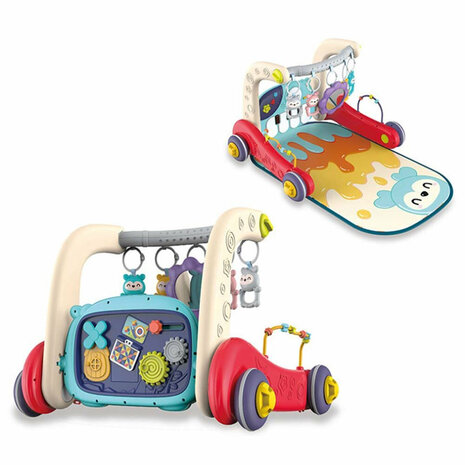 Lauflernwagen + Babymatte + Babygestell - Set 2in1 viva kids