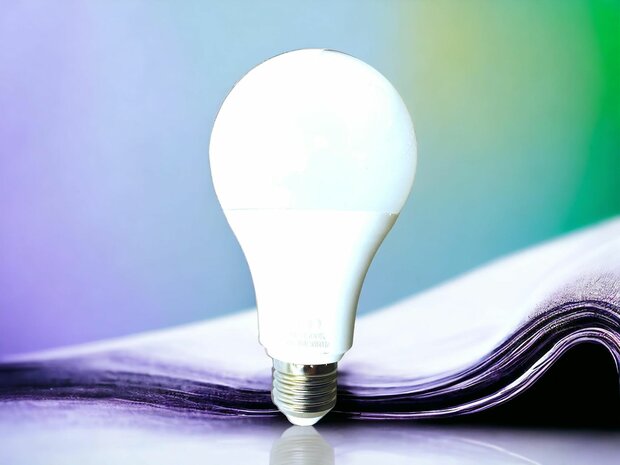 LED lamp - E27 fitting - 1W vervangt 12W - 6500K daglicht wit Energy A