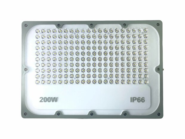 LED-Flutlicht PRO IP67 &ndash; 200 W 18000 Lumen &ndash; 6500 K Tageslichtwei&szlig; &ndash; 3 Jahre Garantie