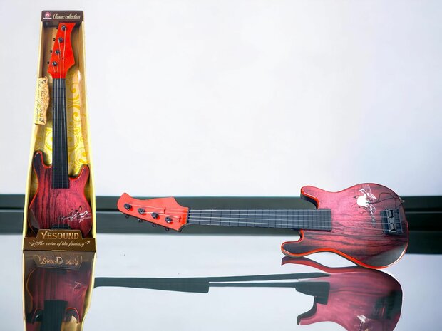 Guitare jouet - YeSound Guitar - 60CM Marron fonc&eacute;