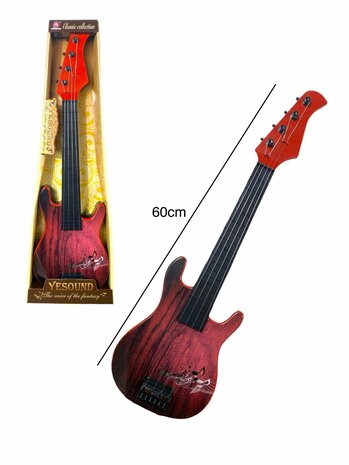 Speelgoedgitaar - YeSound Guitar - 60CM Donkerbruin