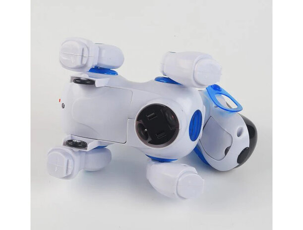 Robot hondje LeLe - blaft en muziek - interactief - lichtjes - beweegt 