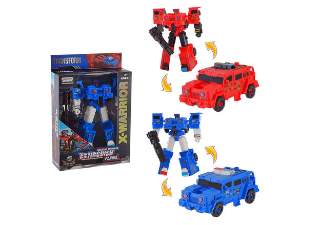 Transform X-Warrior ExtingGuish Flame &nbsp;- robot and car 2in1