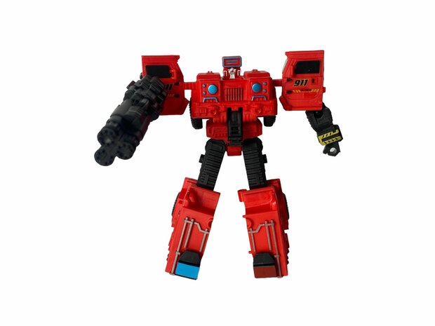 Transform X-Warrior ExtingGuish Flame &nbsp;- robot and car 2in1