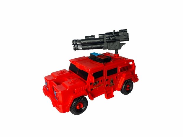Transform X-Warrior ExtingGuish Flame &nbsp;- robot and car 2in1