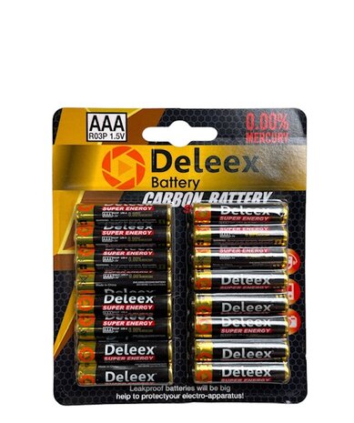 Deleex - AAA R03P 16st. pak