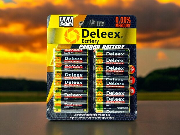 Deleex - AAA R03P 16st. pak