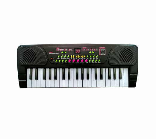 Keyboard met 37 tonen - Speelgoed muziek piano - met microfoon - 37 CM 