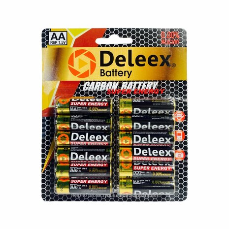 Batterien Deleex - AA R6P12st. pak