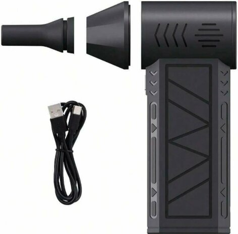 Mini Jet Fan Luchtblazer - 130.000 RPM - 3 Standen - USB-C oplaadbaar