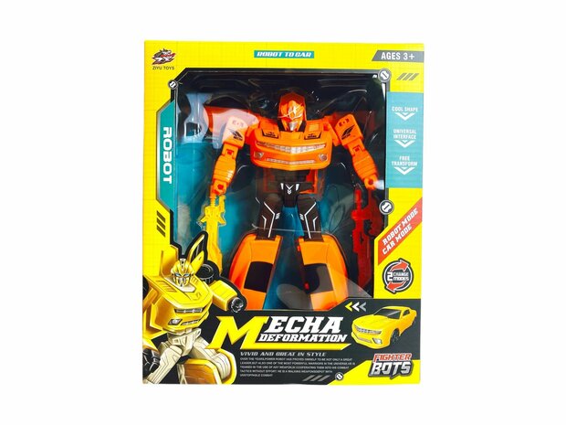 Transform Mecha Deformation - Robot + Auto 2 IN 1 - 26 cm
