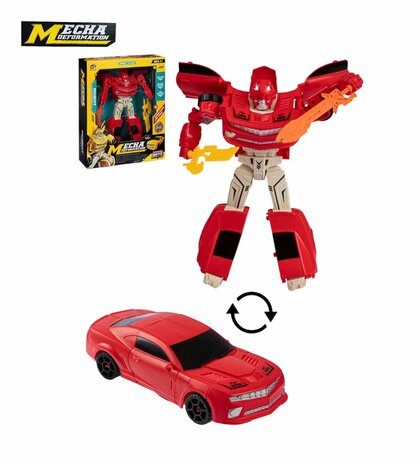 Transform Mecha Deformation - Robot + Auto 2 IN 1 - 26 cm