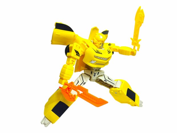 Transform Mecha Robots &ndash; 2in1 robot en auto - set van 2 stuks
