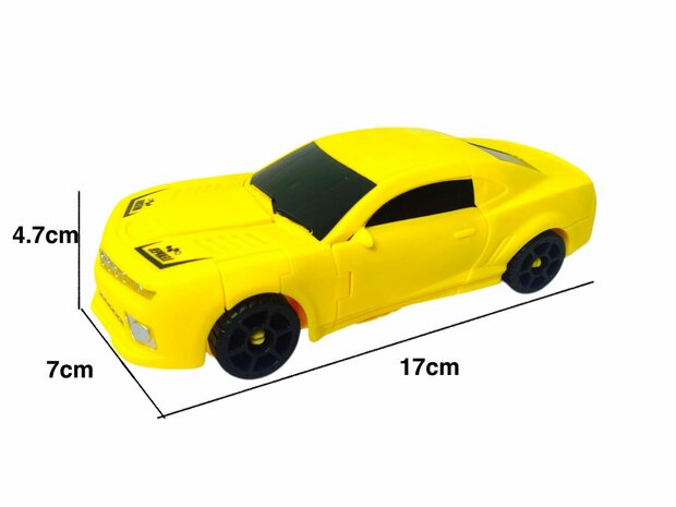 Transform Mecha Robots &ndash; 2in1 robot en auto - set van 2 stuks