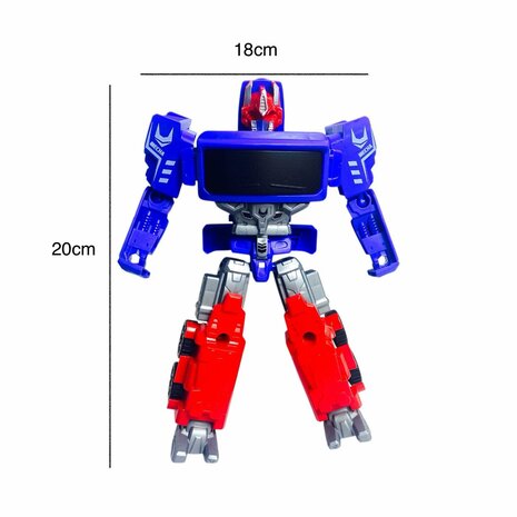 Transform Mecha Robots &ndash; 2in1 robot en auto - set van 2 stuks