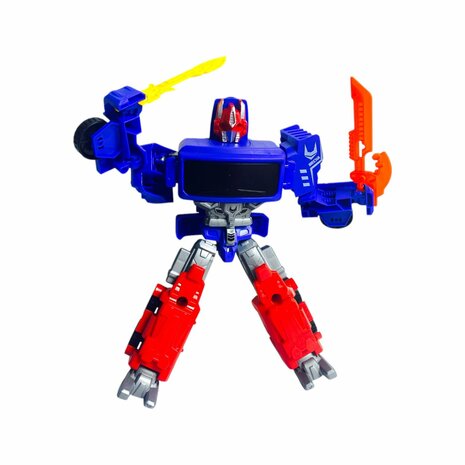 Transform Mecha Robots &ndash; 2in1 robot en auto - set van 2 stuks