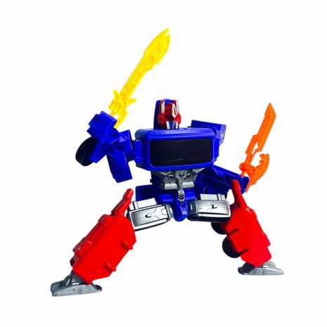 Transform Mecha Robots &ndash; 2in1 robot en auto - set van 2 stuks